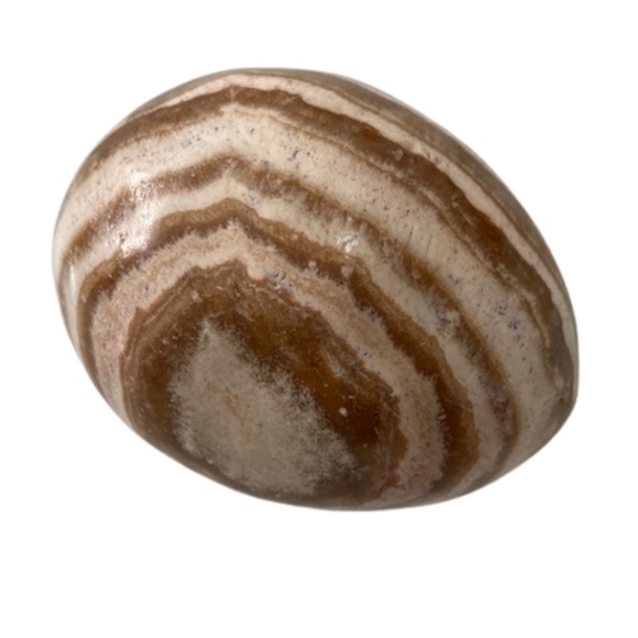 Decorative egg Aragonite Polished egg small 2.5″ - Picture 1 of 7